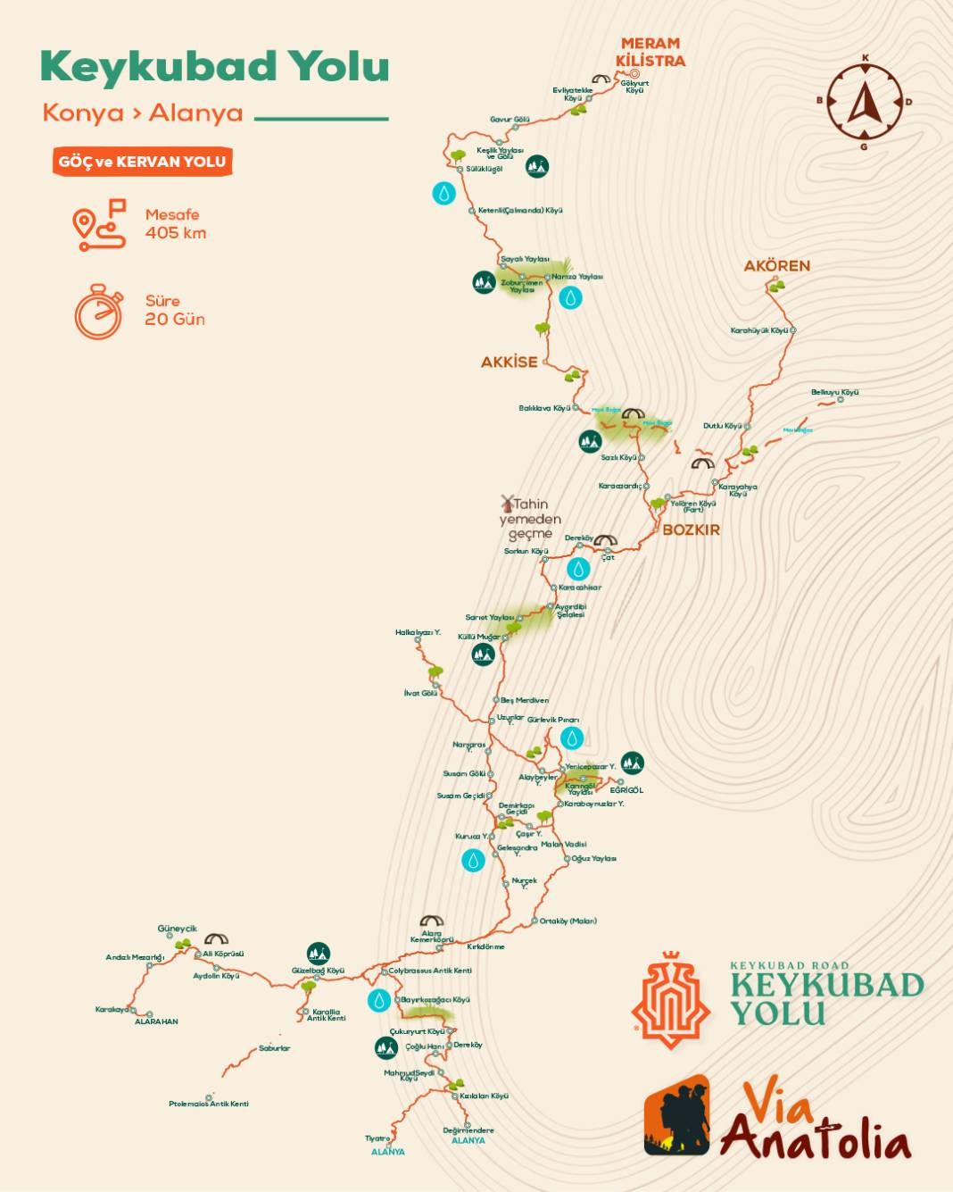 Sultan Alaeddin’in fetih yolculuğu Konya’da doğa tutkunlarına açılıyor 9